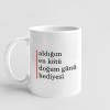 Kupa - aldığım en kötü doğum günü hediyesi