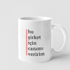 Kupa - bu şirket için canımı veririm